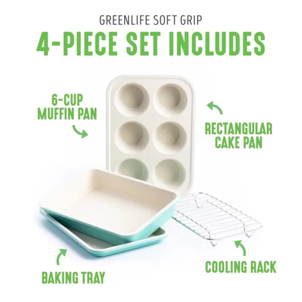 greenlife bakeware set 5