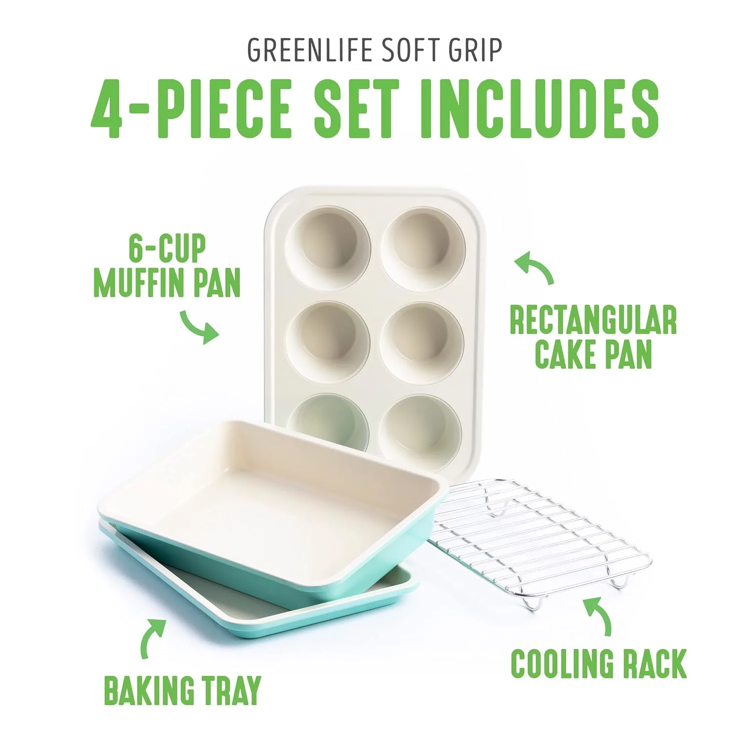 greenlife bakeware set 5