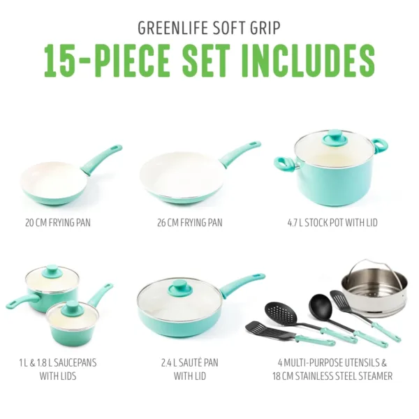 greenlife nonstick cookware set 3