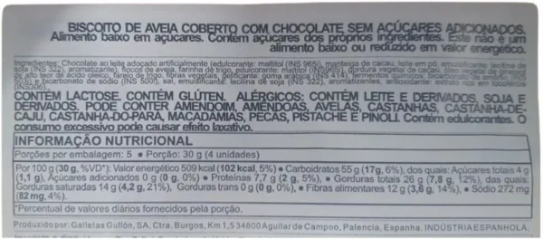 gullon sugar free oaty 2