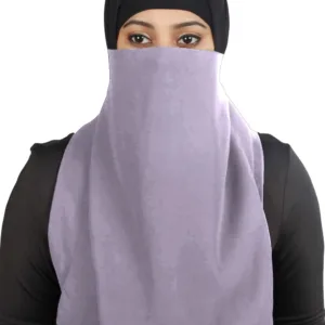 half niqab georgette veil 5
