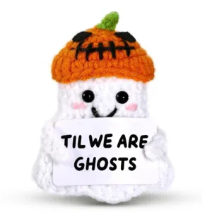 halloween ghost crochet doll 1