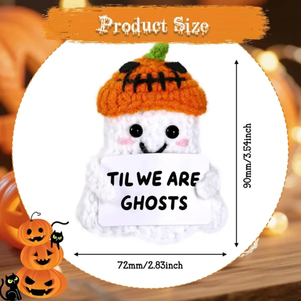 halloween ghost crochet doll 2