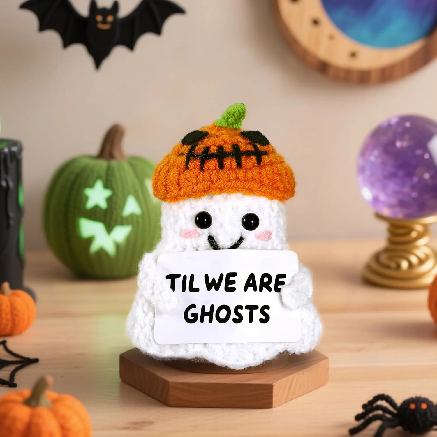 halloween ghost crochet doll 4