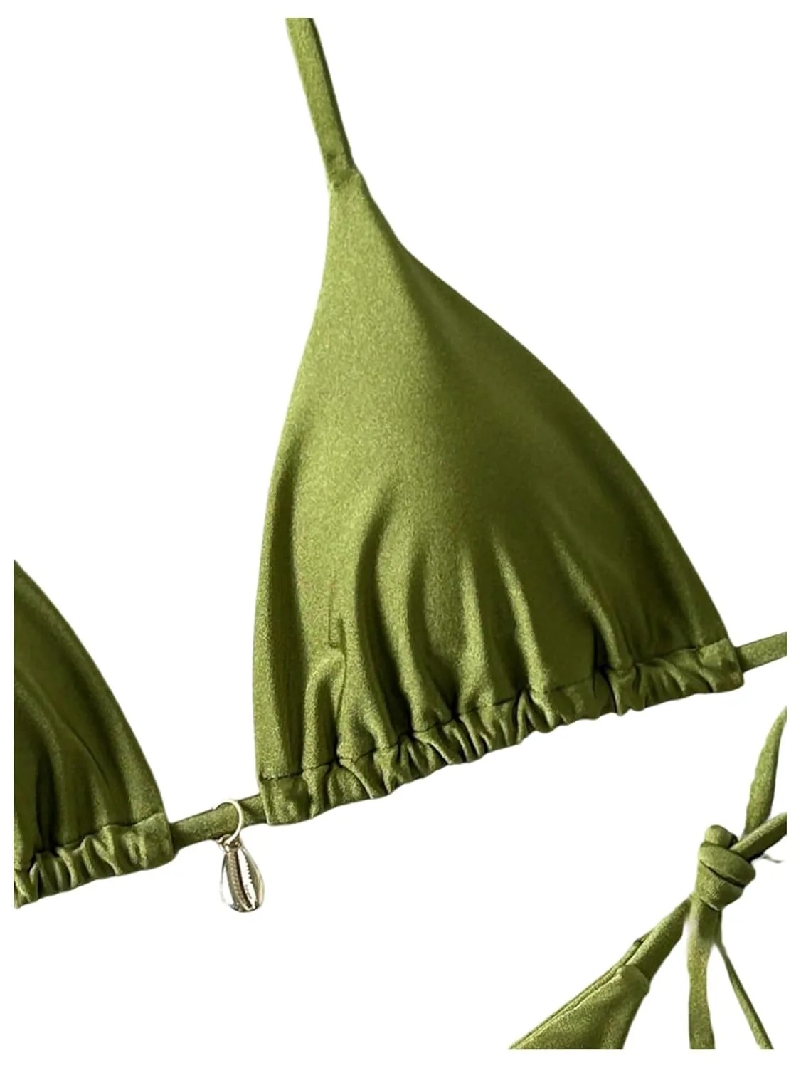 halter triangle bikini set 3