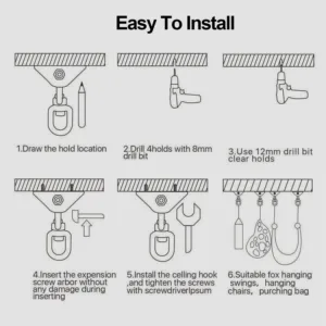 hammock hanging kit heavy 6