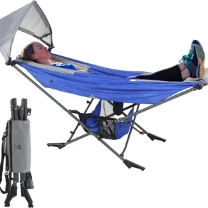 hammock stand sunshade 1