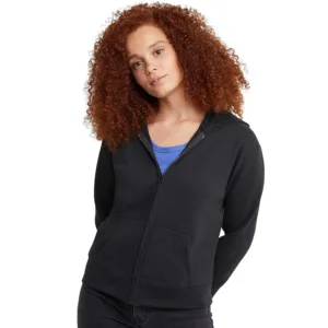 hanes womens fleece hoodie 1