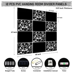 hanging room divider 5