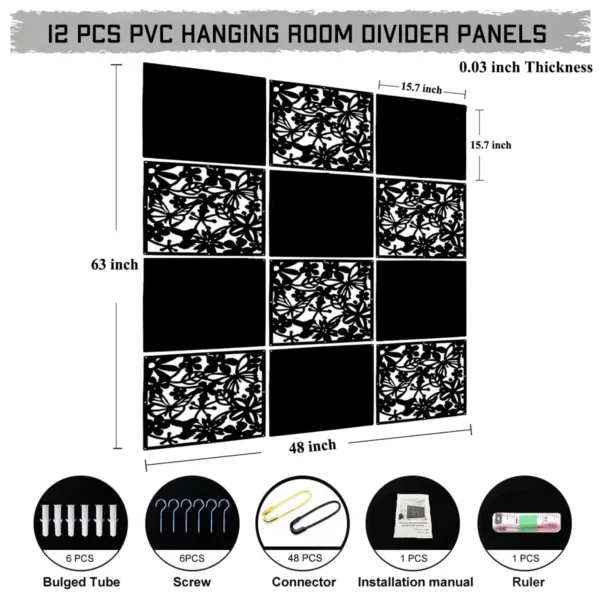 hanging room divider 5