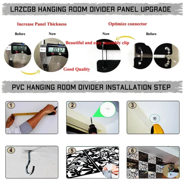 hanging room divider 6