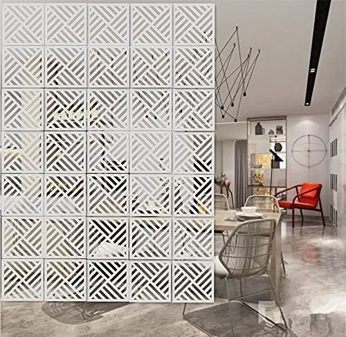 hanging room divider white 2