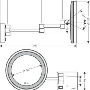 hansgrohe addstoris mirror 2