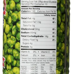 hapi hot wasabi peas 2