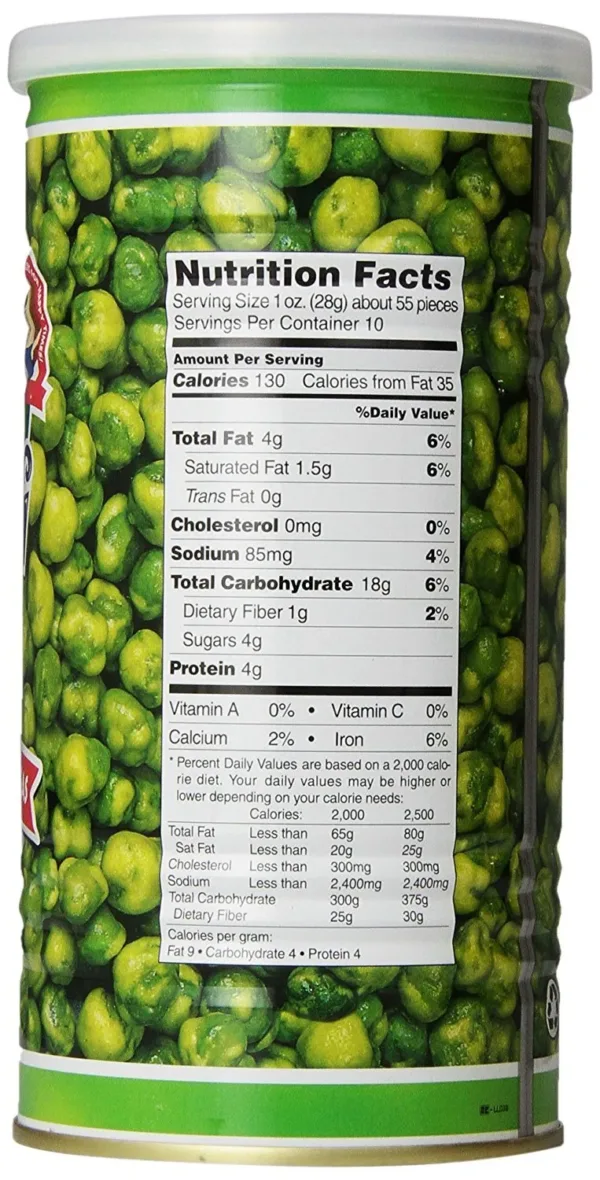 hapi hot wasabi peas 2
