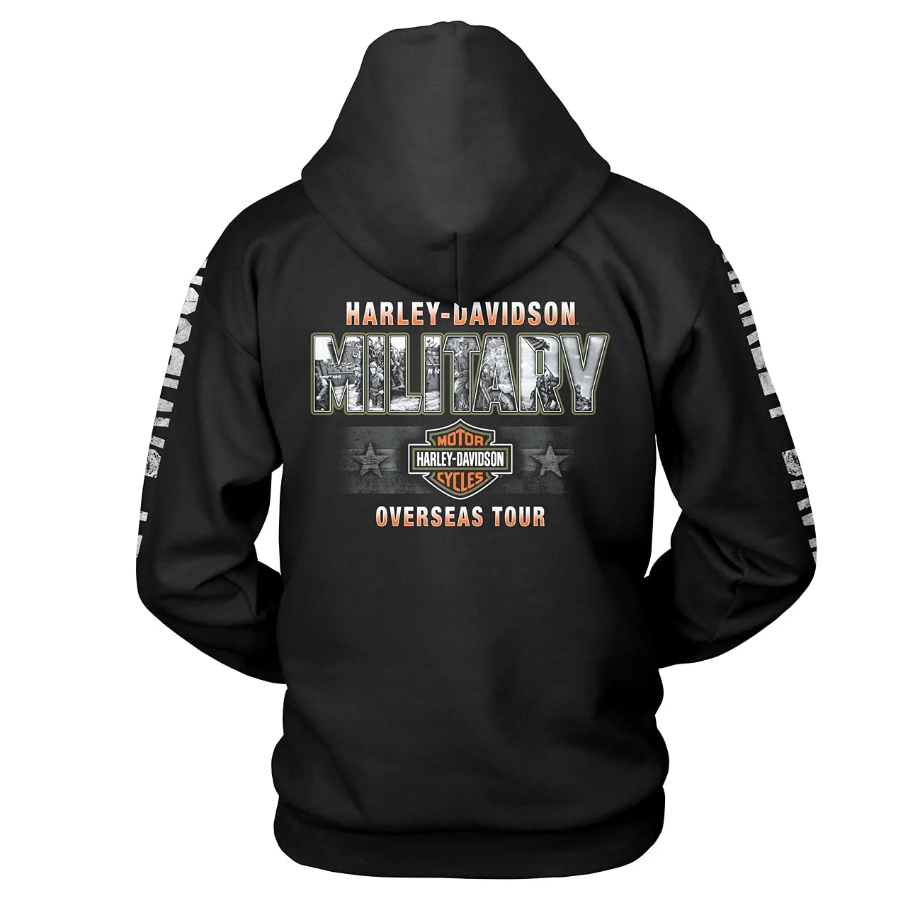harley davidson military hoodie 1