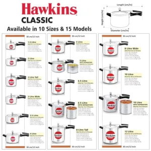 hawkins classic 3 litre 6