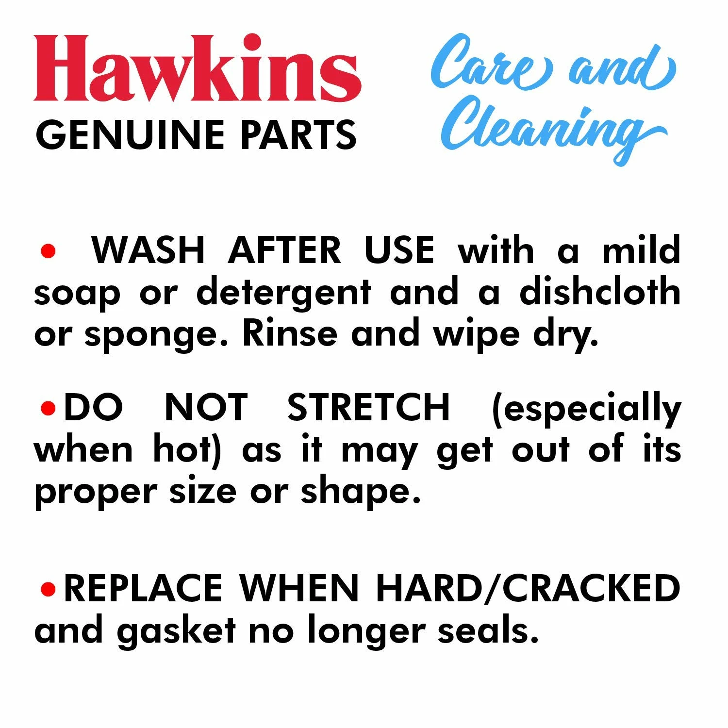 hawkins pressure cooker gasket 7