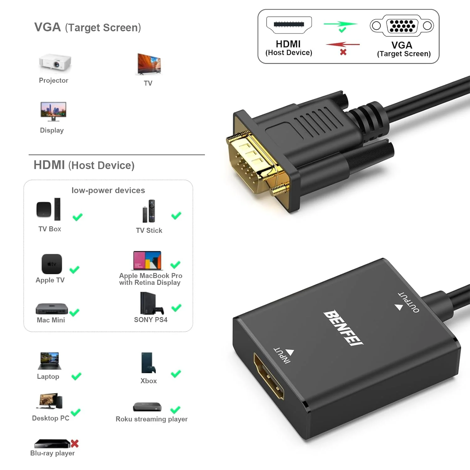 hdmi to vga adapter 5