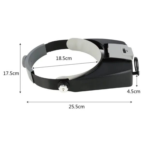 head magnifier led 7