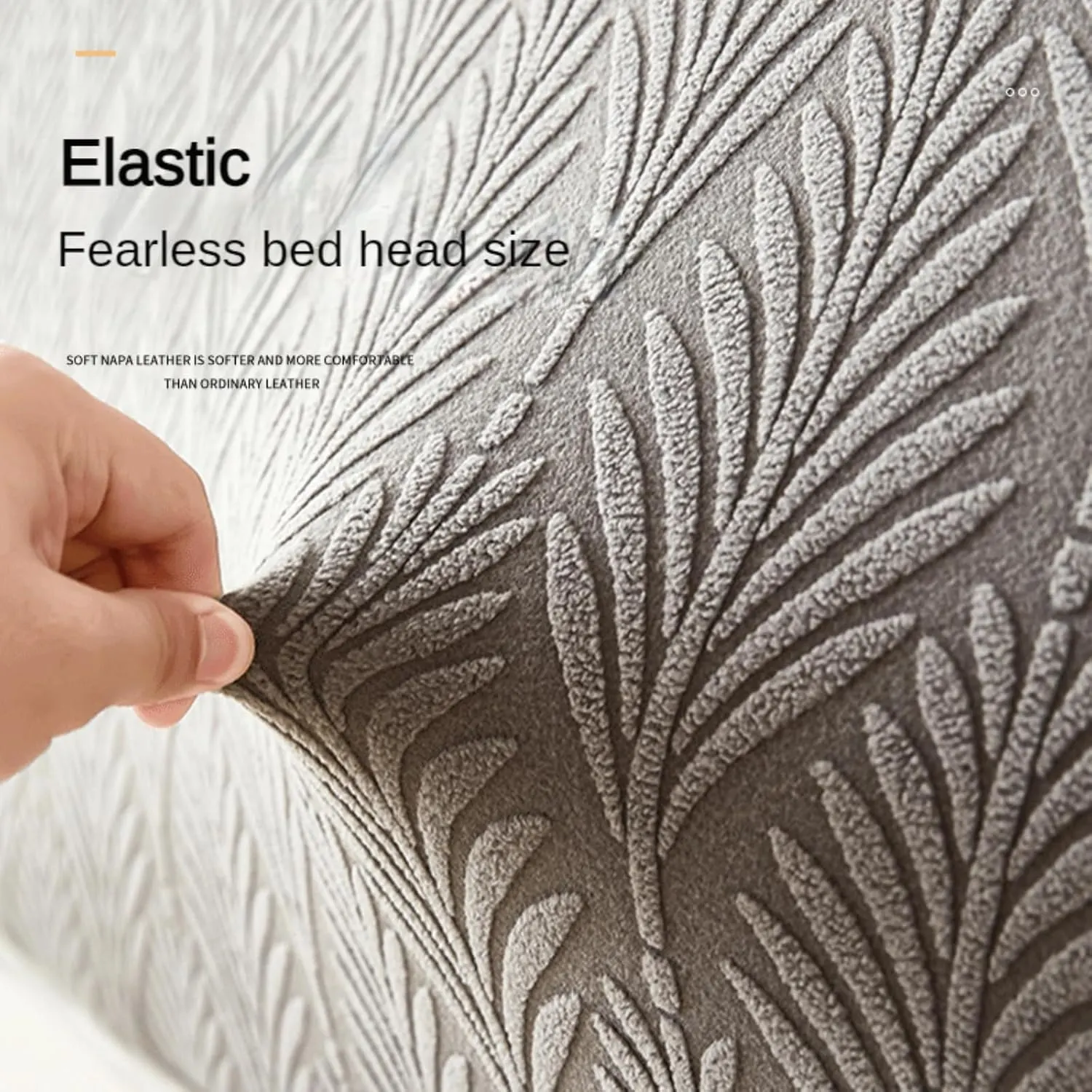 headboard cover gray 4