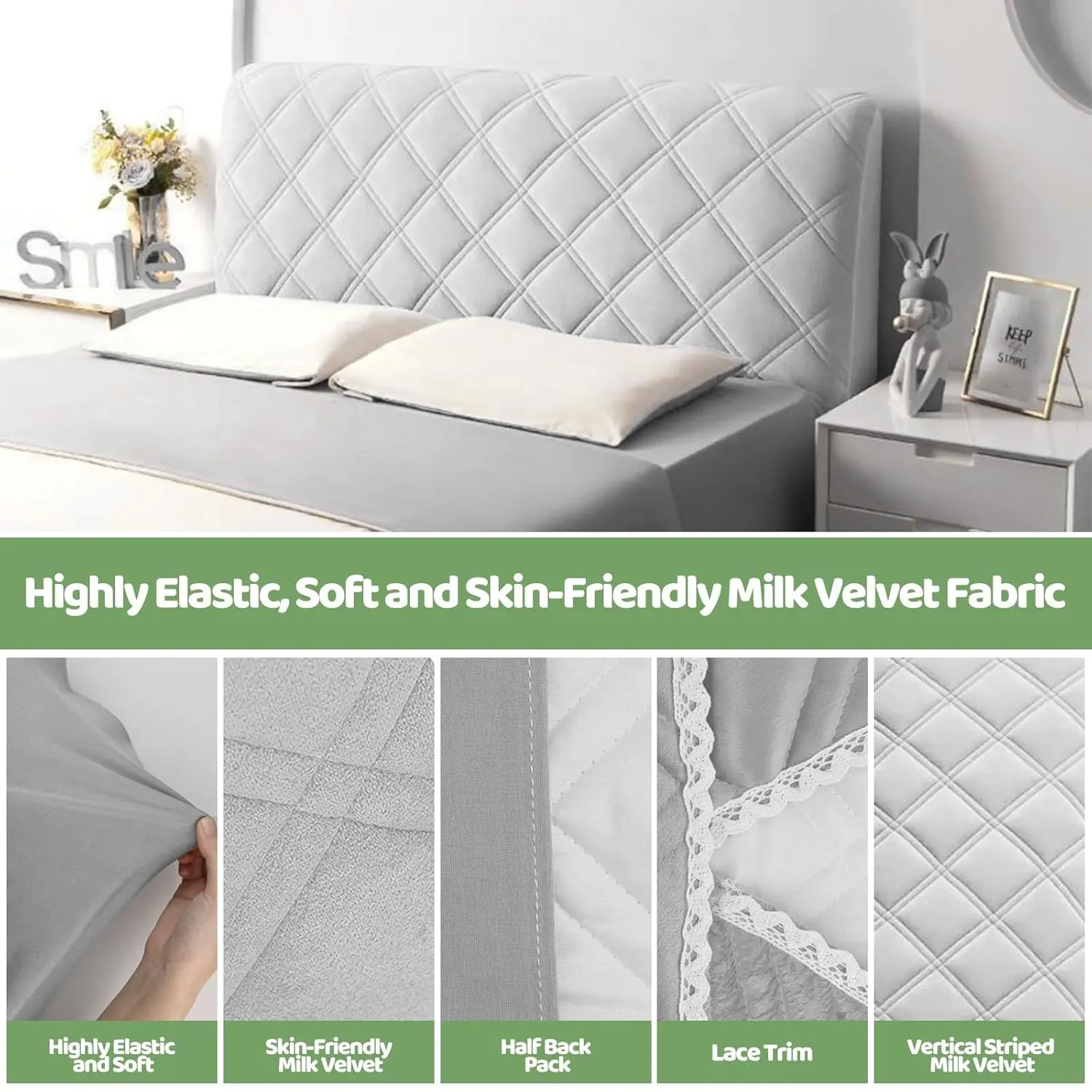 headboard cover stretchy 4