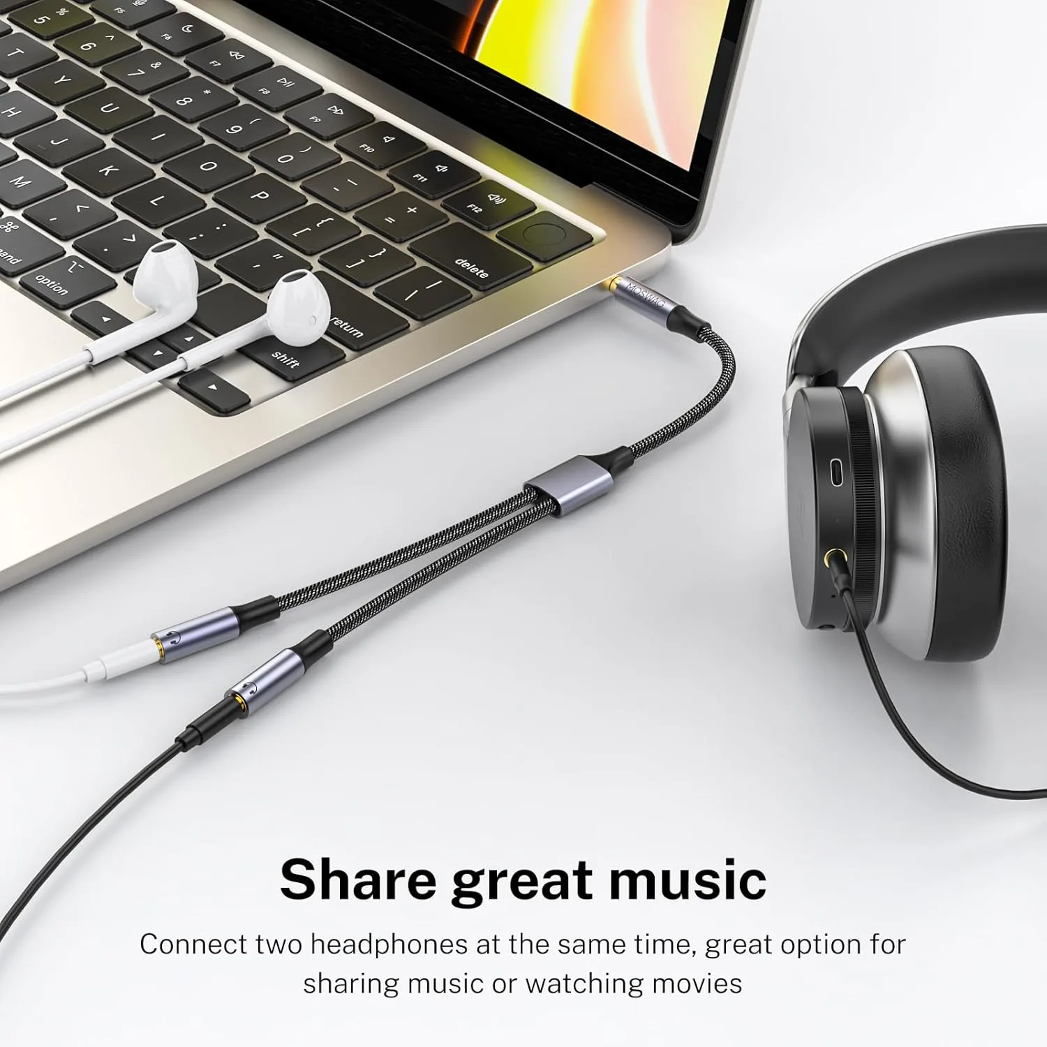 headphone splitter 35mm 3