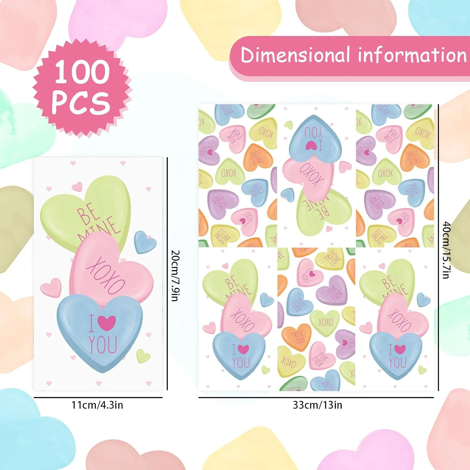 heart napkins valentines day 2