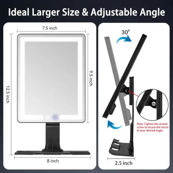 heated shower mirror 2