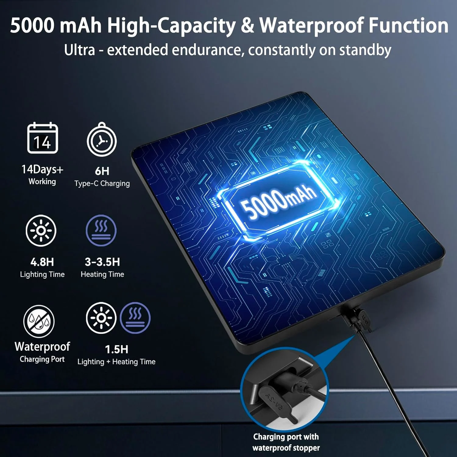 heated shower mirror 6