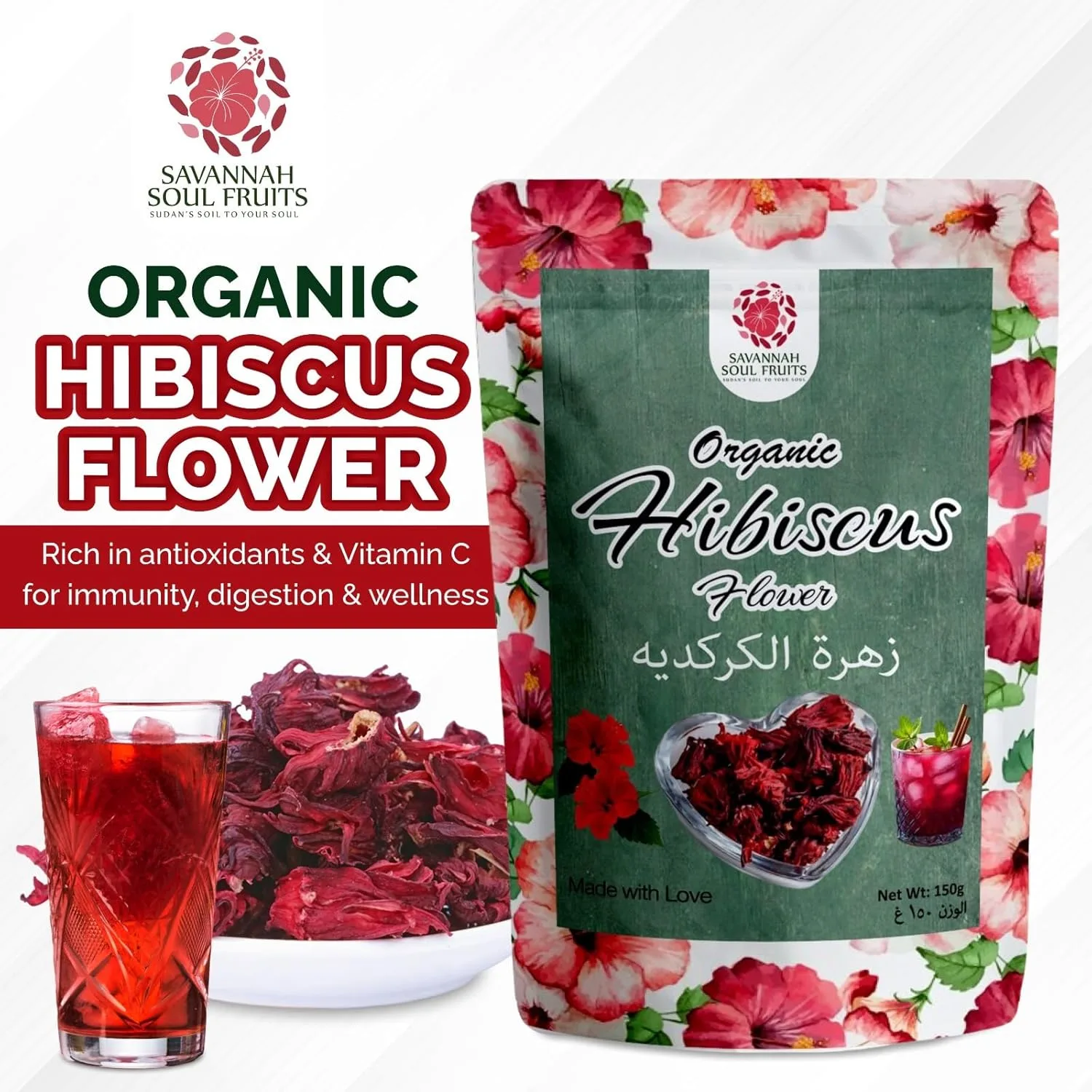 hibiscus flowers herbal 5