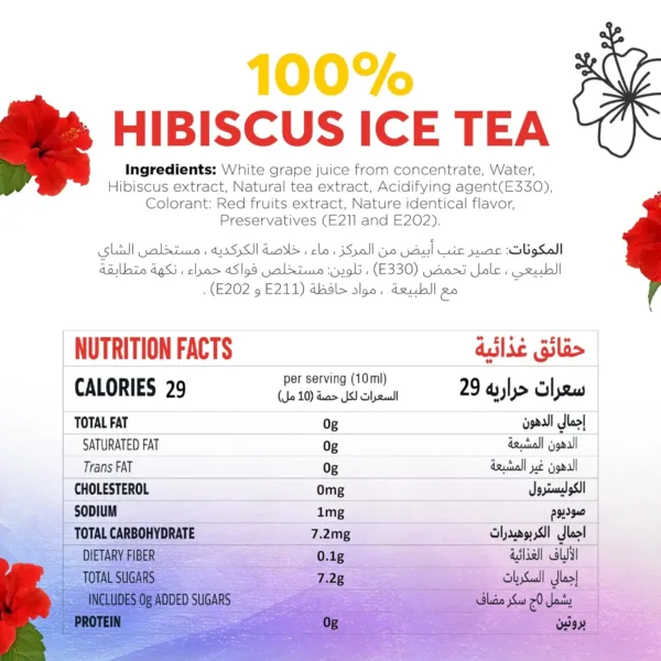 hibiscus ice tea syrup 2