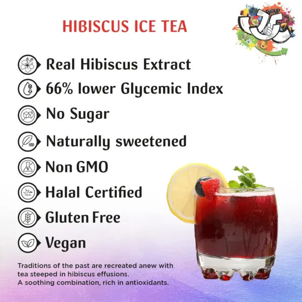 hibiscus ice tea syrup 3