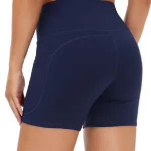 high waist yoga shorts 4