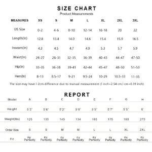 high waist yoga shorts 7