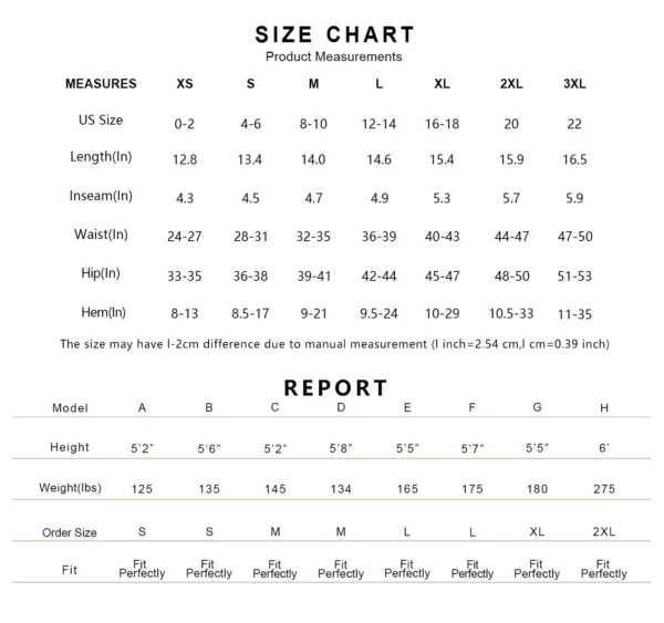 high waist yoga shorts 7