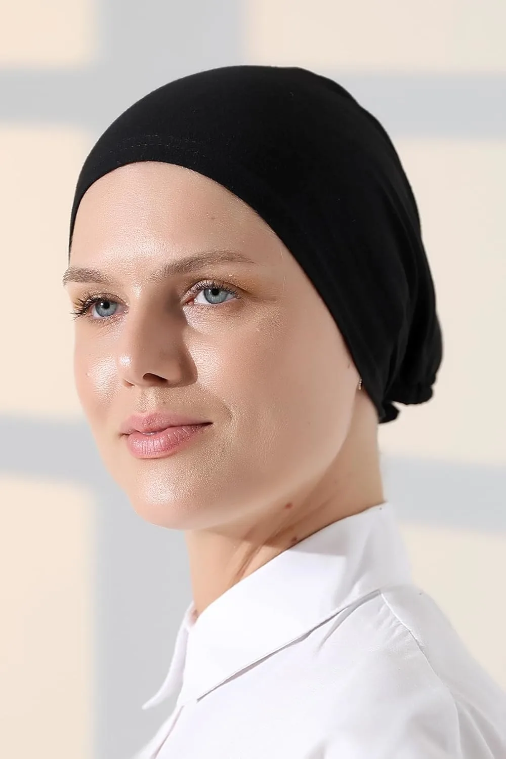 hijab cap tie back 6