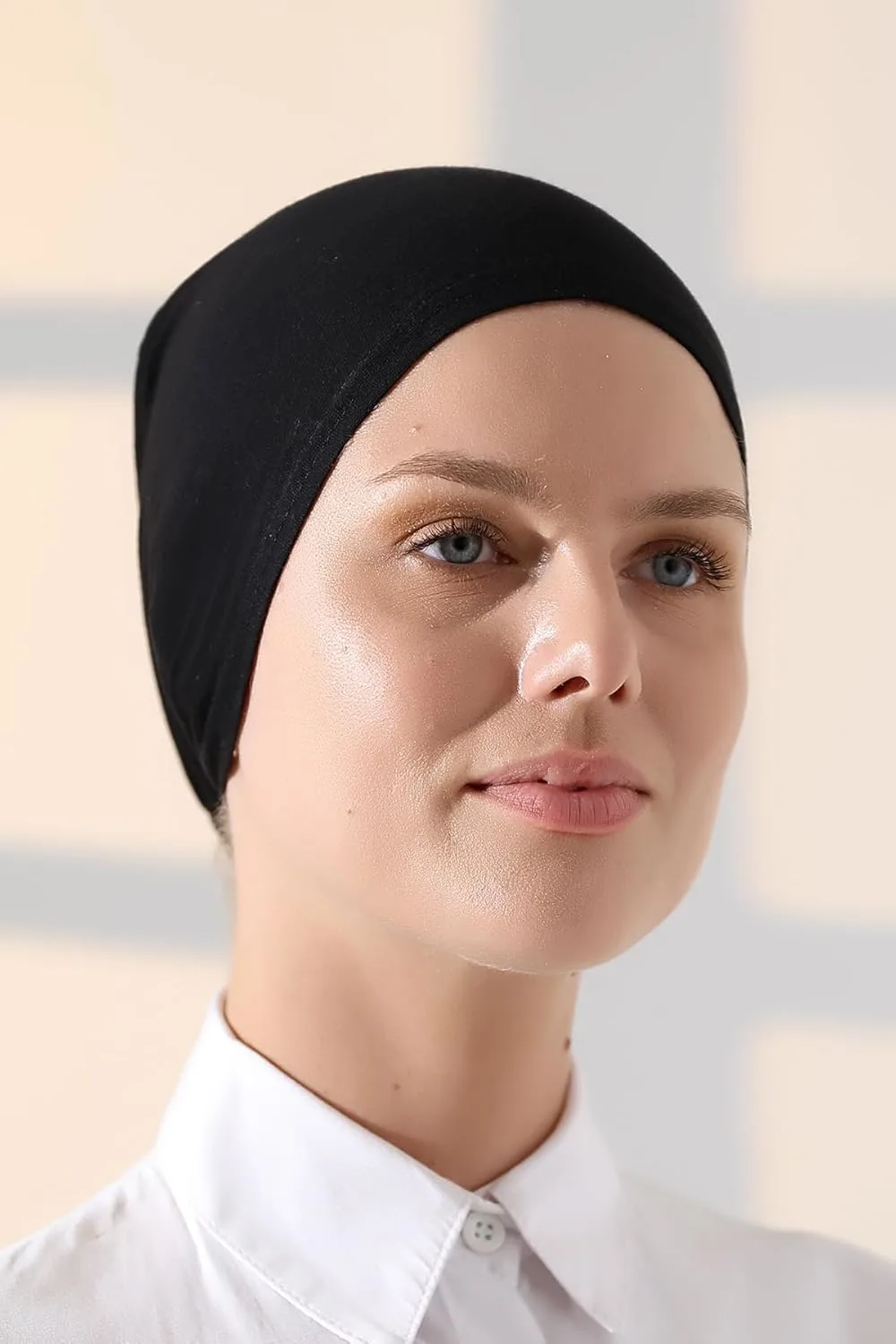 hijab cap tie back 7