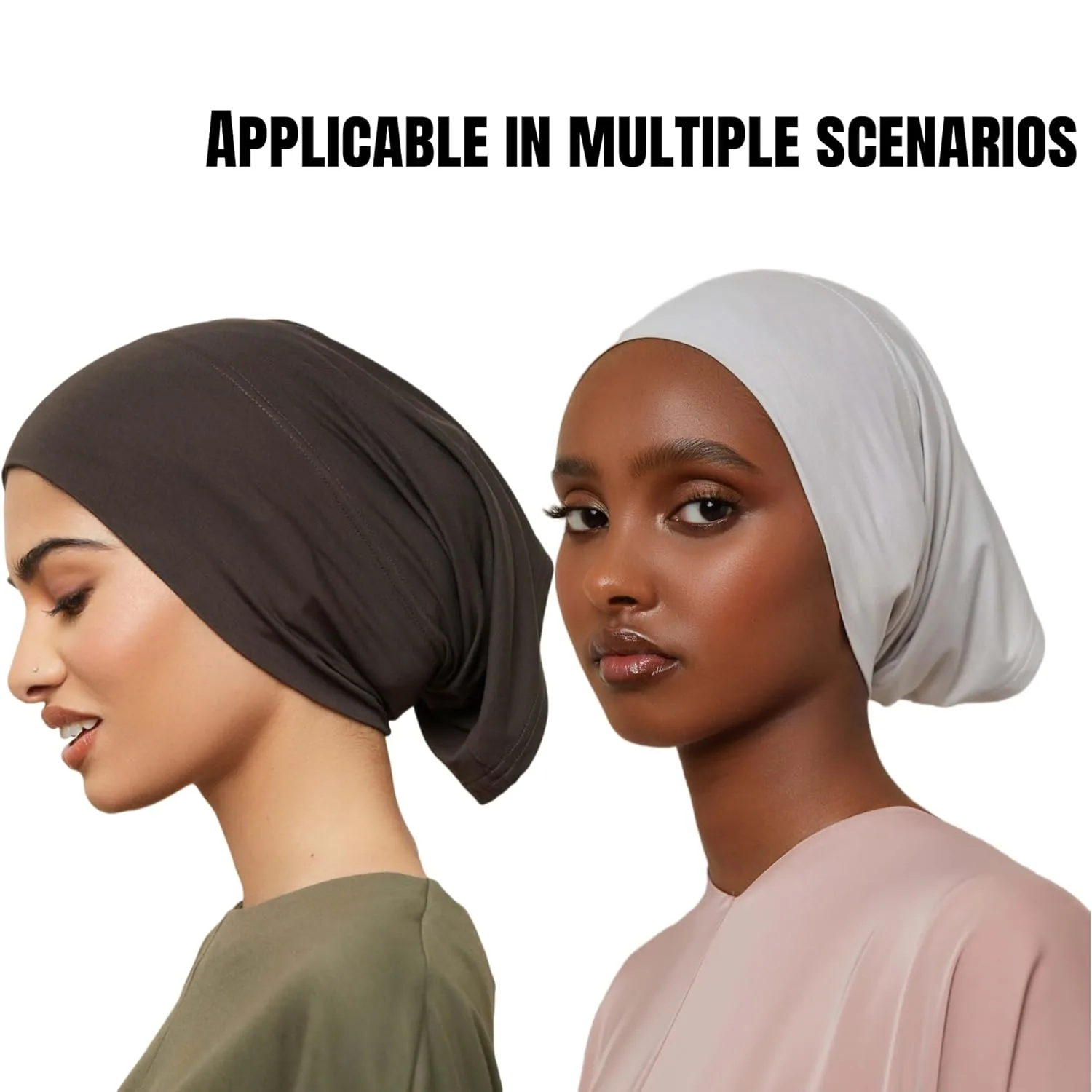 hijab caps pack 4