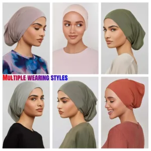 hijab caps pack 7