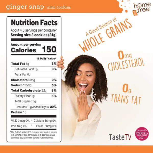 homefree mini ginger snaps 2
