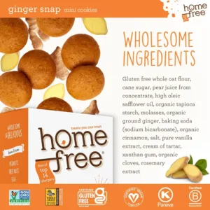 homefree mini ginger snaps 3