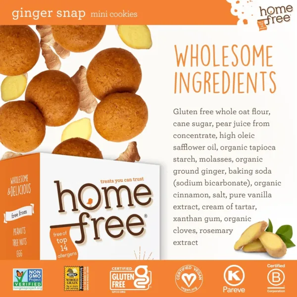 homefree mini ginger snaps 3
