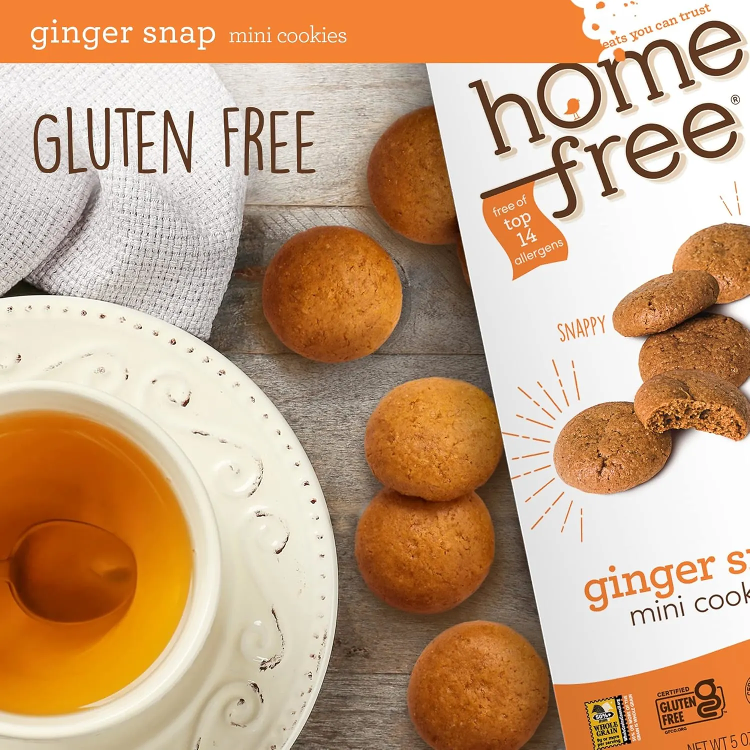 homefree mini ginger snaps 6