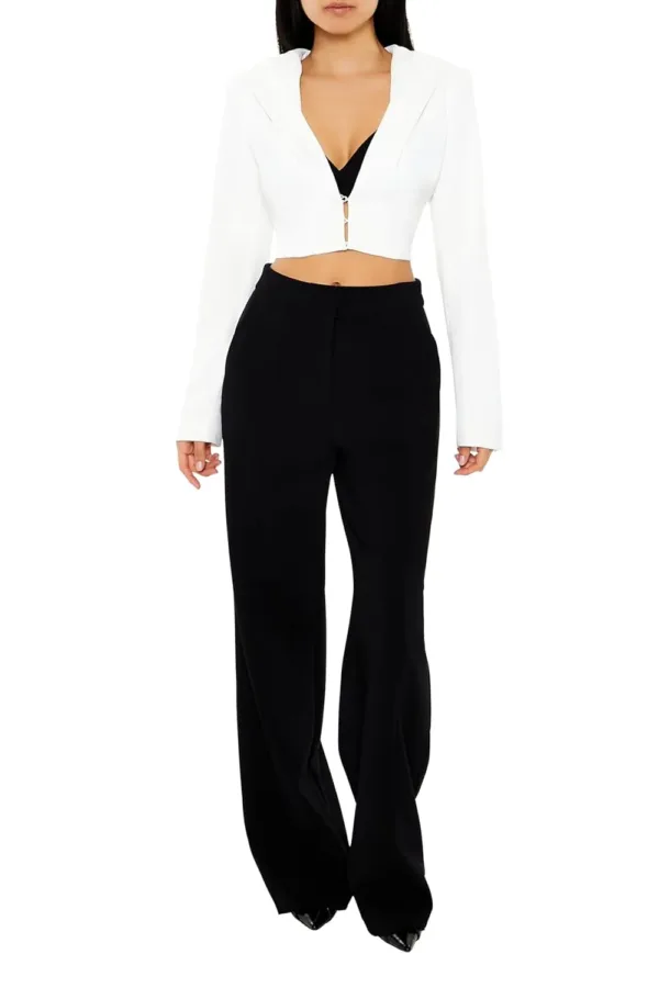 hooded cropped blazer 2