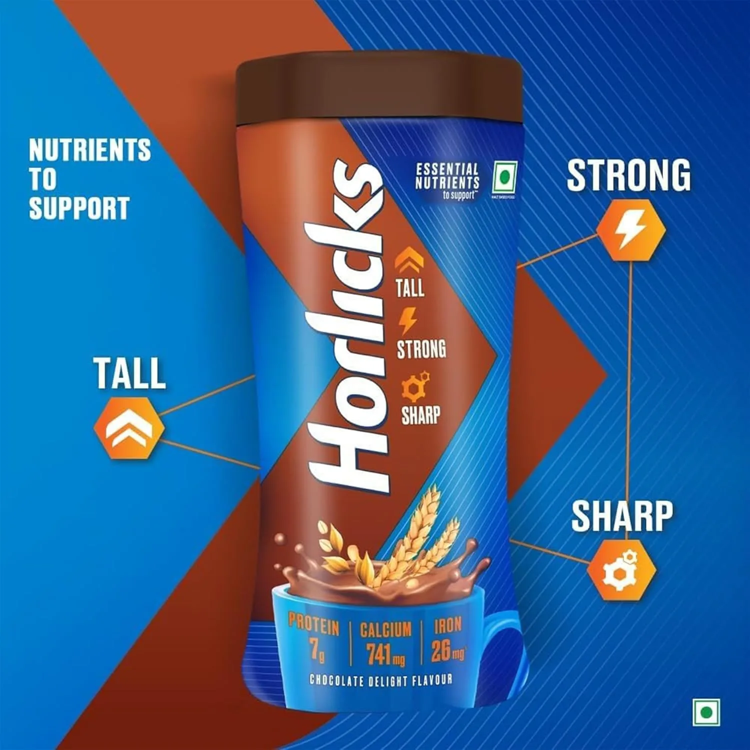 horlicks chocolate 500g 4