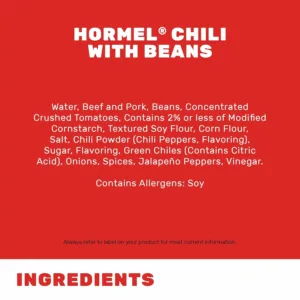 hormel chili beans 3