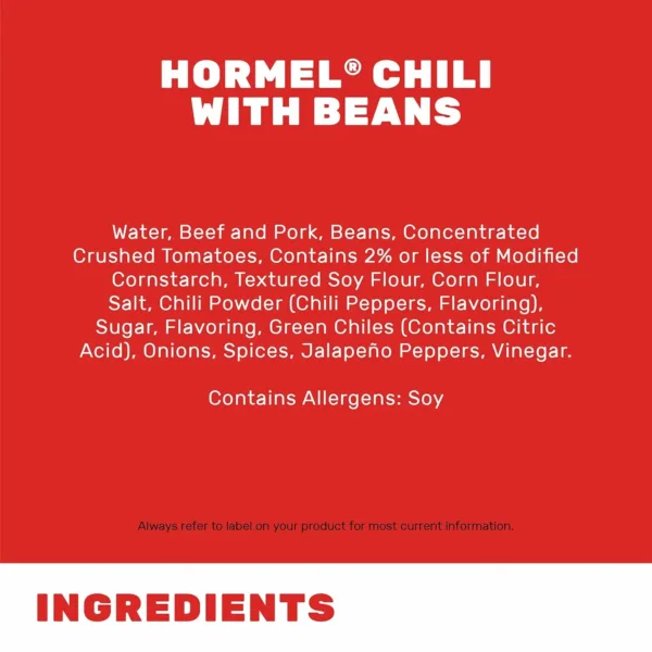 hormel chili beans 3