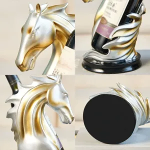 horse wine bottle 3