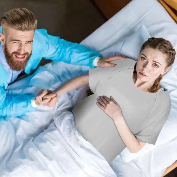 hospital gown labor 7